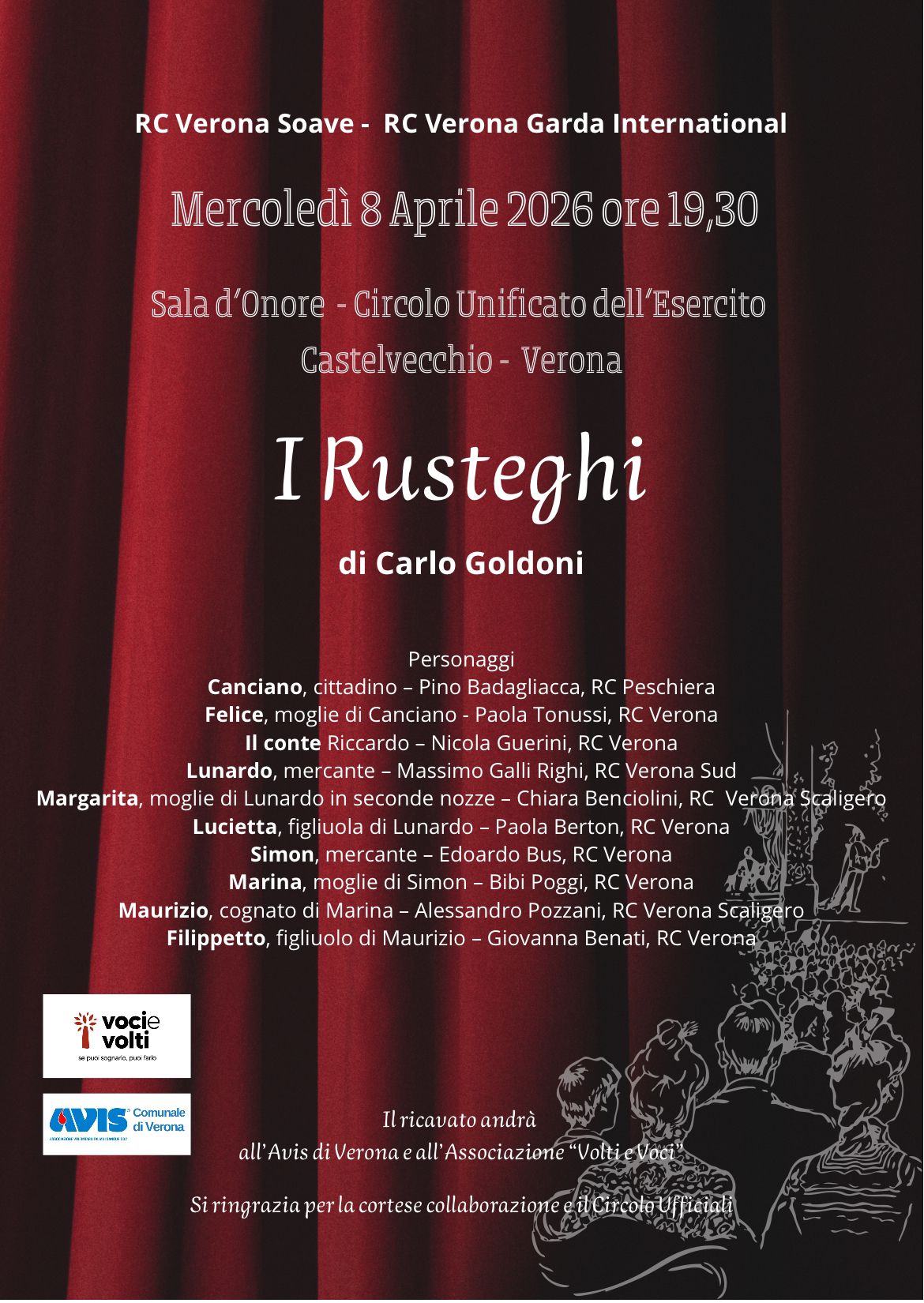 I RUSTEGHI 2026 LOCANDINA